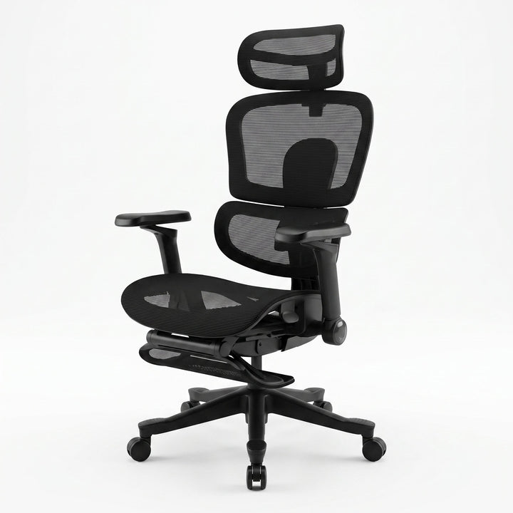 Flex Ergonomic Mesh Chair with breathable mesh back and adjustable armrests