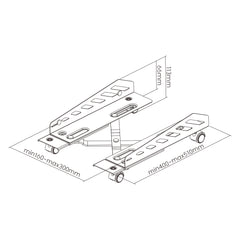 Heavy-duty CPU Rolling Stand | C56
