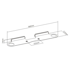 Wall Mount for SONOS Beam Soundbar