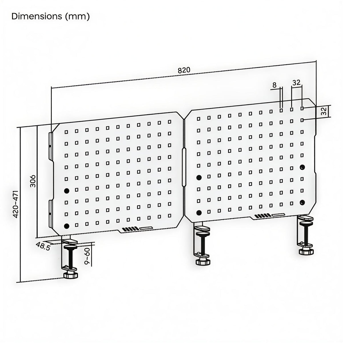Pegboard Panel | C45