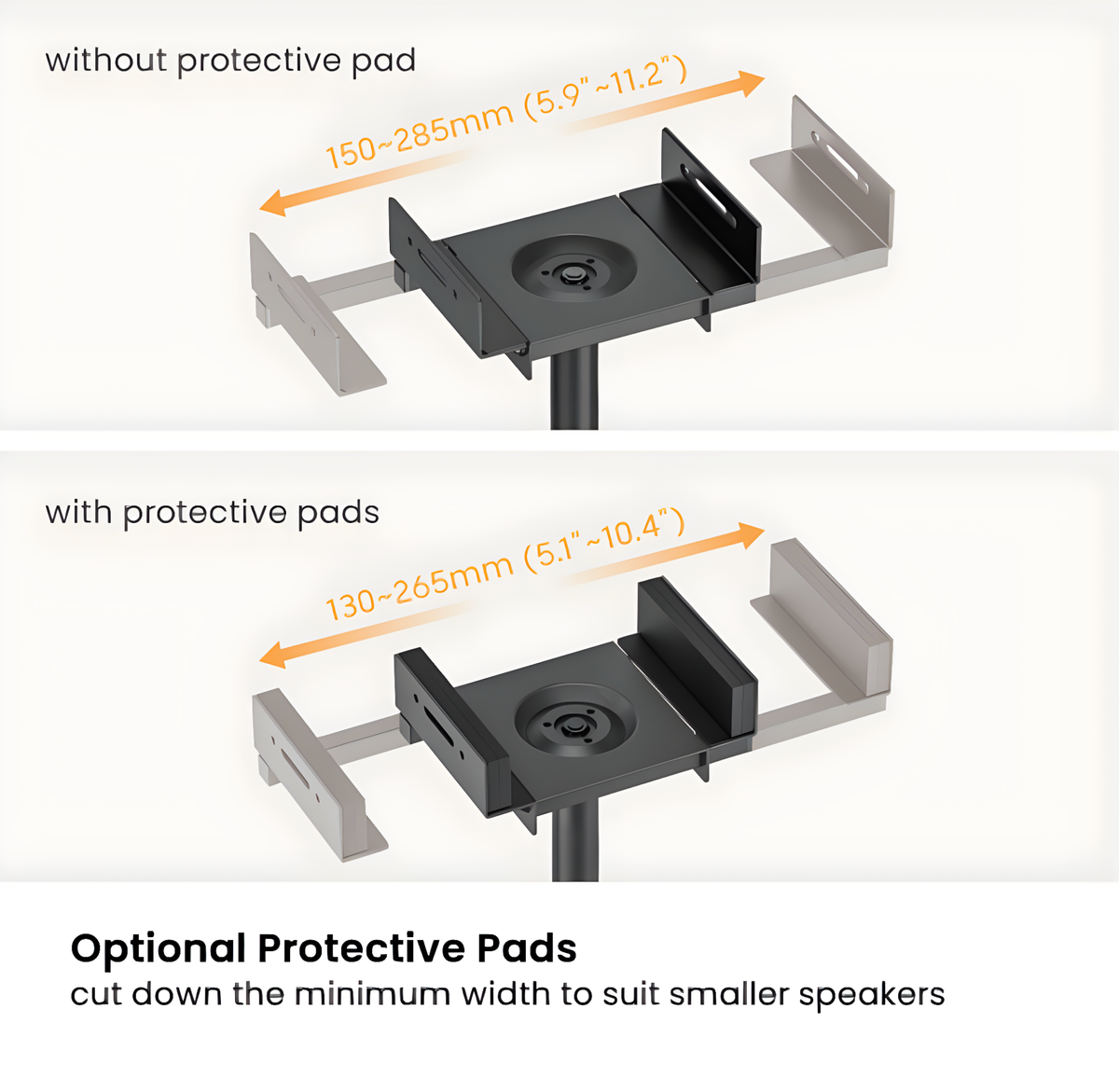 Universal Speaker Floor Stand | SS10