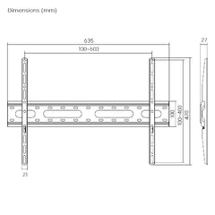 Evo Fixed TV Wall Mount | VM6