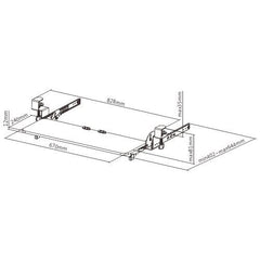 Clamp-on Keyboard Tray | C27