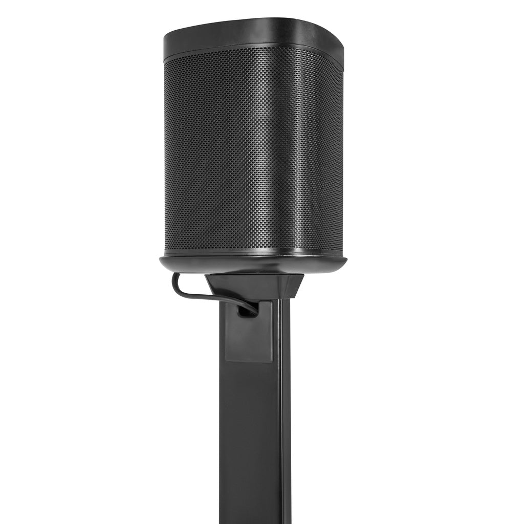Premium Height Adjustable Speaker Floor Stands for Sonos One, SL, Play:1