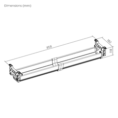 Flexi Cable Management Tray | C87