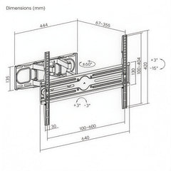 Valor TV Wall Mount | V8