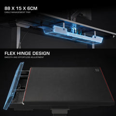 Aura Pro RGB Metal Standing Desk