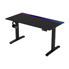 Aura Pro RGB Metal Standing Desk
