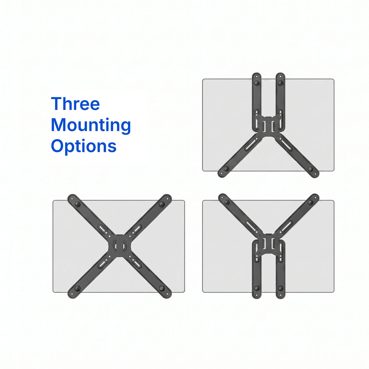 VESA Adapter Kit for 17”-32” Non-VESA Monitors | C76