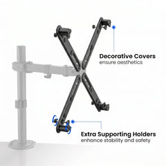 VESA Adapter Kit for 17”-32” Non-VESA Monitors | C76
