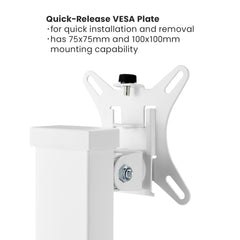 Vertical Lift Monitor Stand  | T57