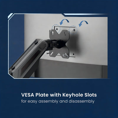 Verge Pro Dual Monitor Arm | T75