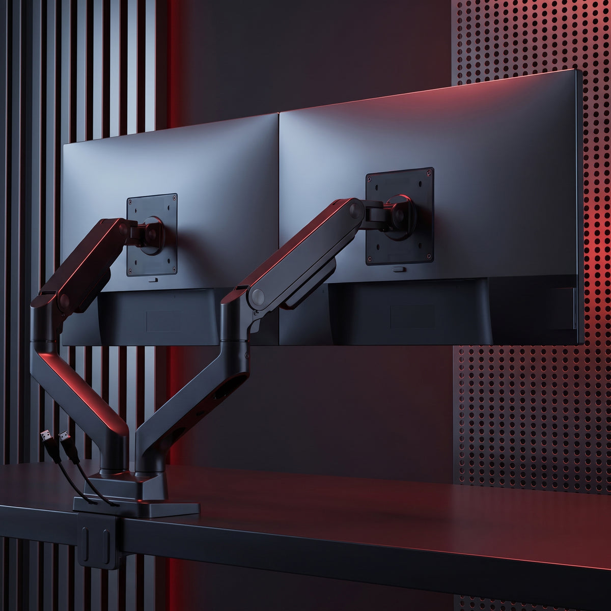 Vulcan Pro Dual Monitor Arm | T76