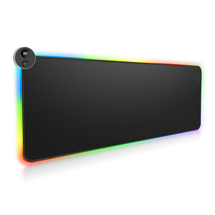 RGB Mouse Pad with Built-in Jiggler