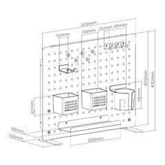 Magboard Desk Organizer | C58