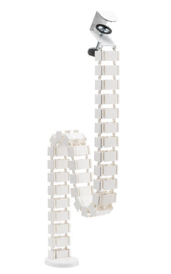 Clamp-on Under Desk Cable Management Spine