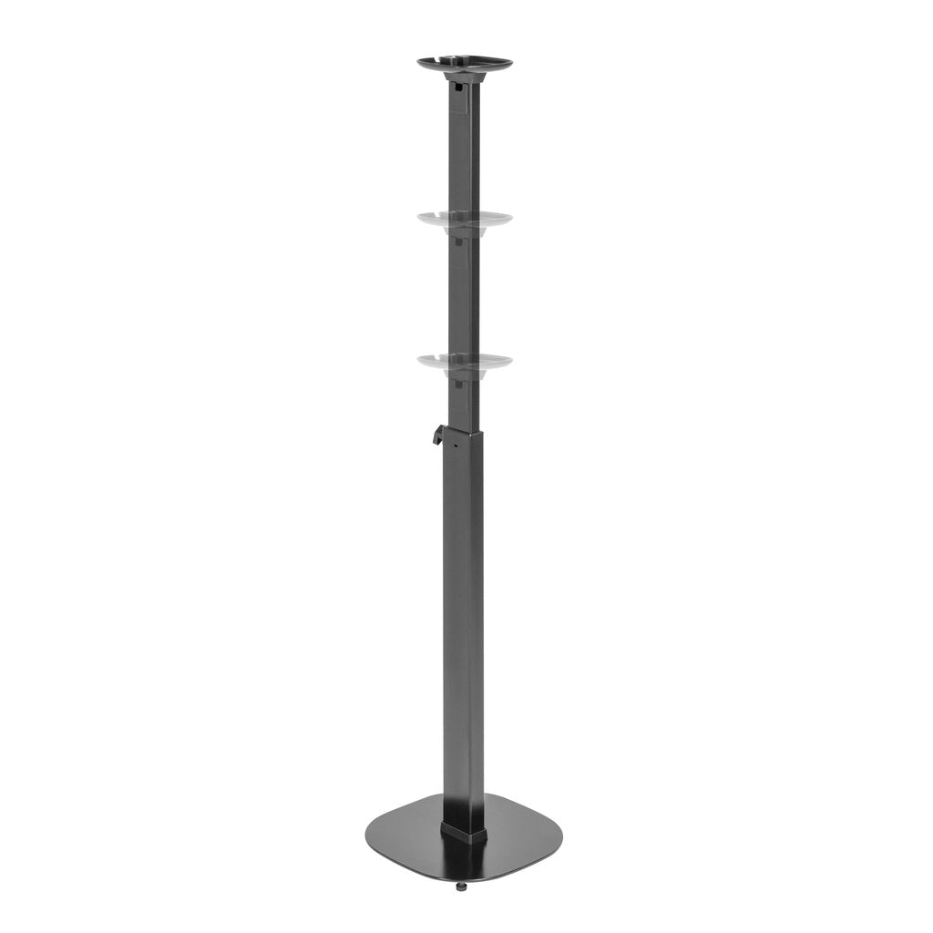 Premium Height Adjustable Speaker Floor Stands for Sonos One, SL, Play:1