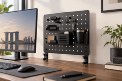Clamp-On Desk Pegboard Holder | C66