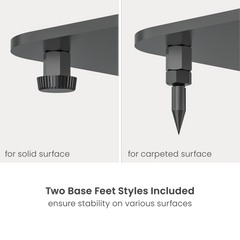 Height Adjustable Speaker Floor Stand for Sonos Era 100