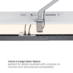 Ark Easy Access Clamp-On Cable Management Organizer Tray | C69