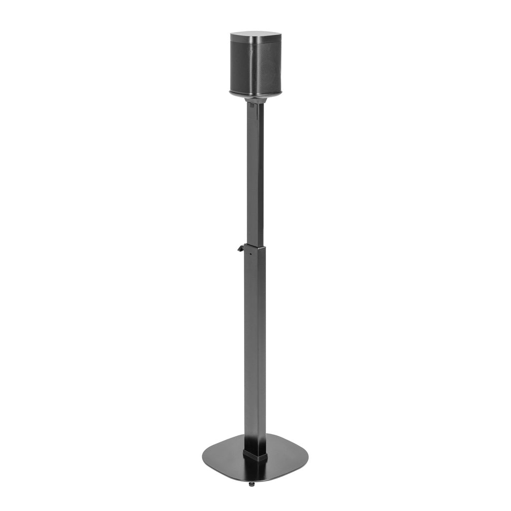 Premium Height Adjustable Speaker Floor Stands for Sonos One, SL, Play:1
