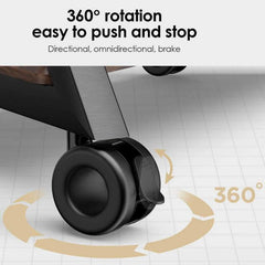 Glide Heavy-Duty Lockable Caster Wheels – 360° Swivel, M8 Thread