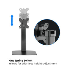 Ergo Gas Lift Single Monitor Stand | T40
