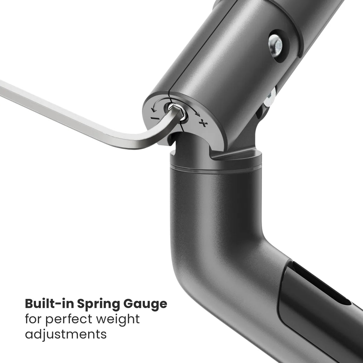 Built-In Spring Gauge
