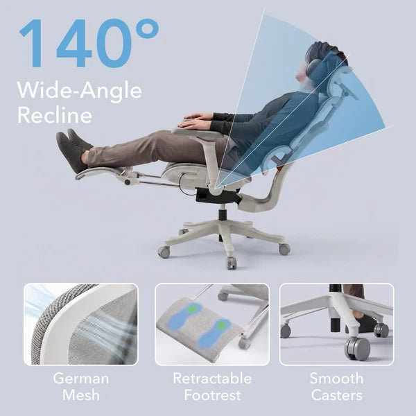 Flex Ergonomic Chair wide-angle recline