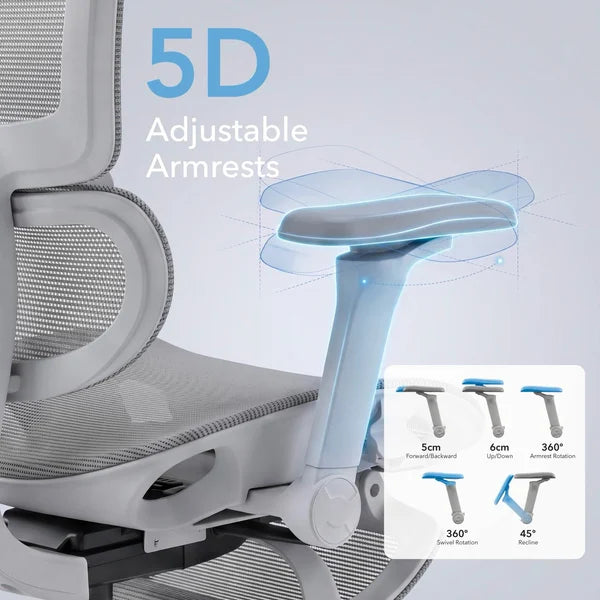 Flex Ergonomic Chair adjustable armrests